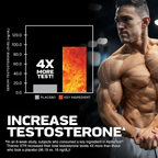MuscleTech AlphaTest Thermo 90/180 Kapsül - Testosteron Artırıcı Yağ Yakıcı
