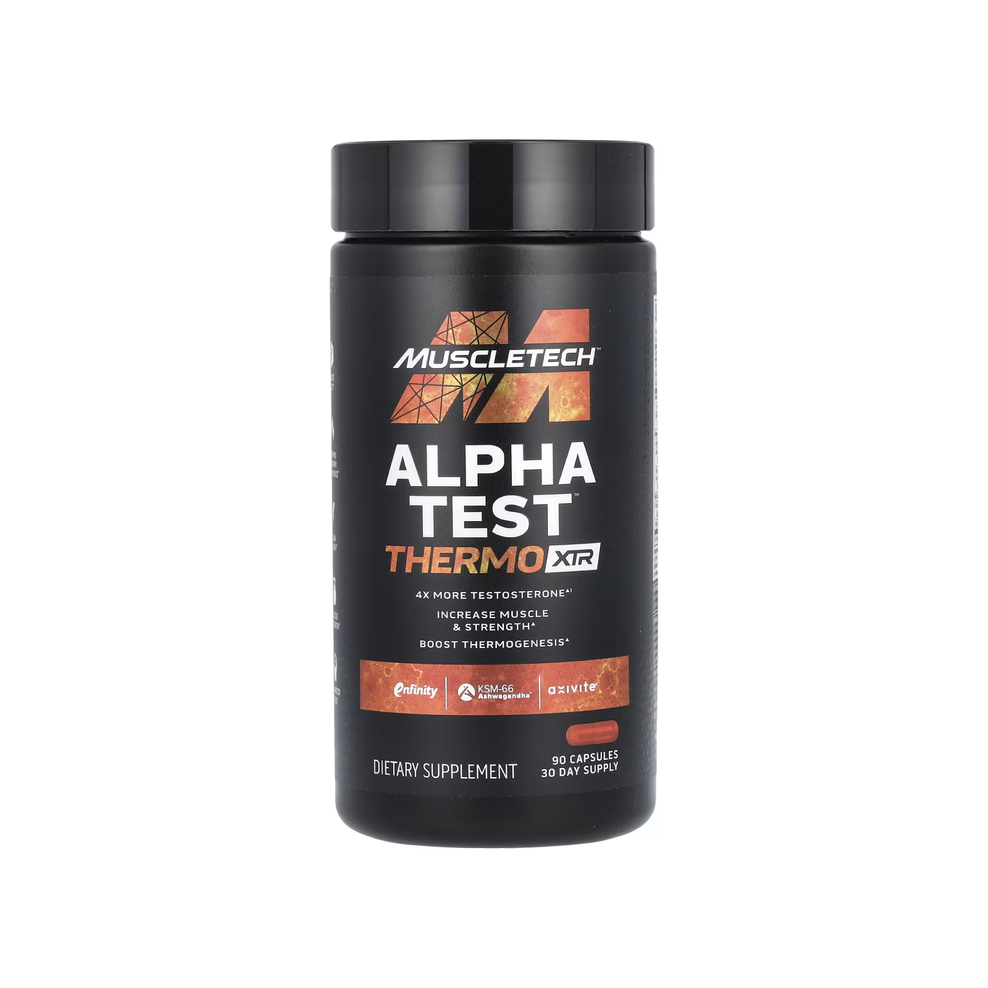 MuscleTech AlphaTest Thermo XTR Testosteron Booster Yağ Yakıcı 90 Kapsül