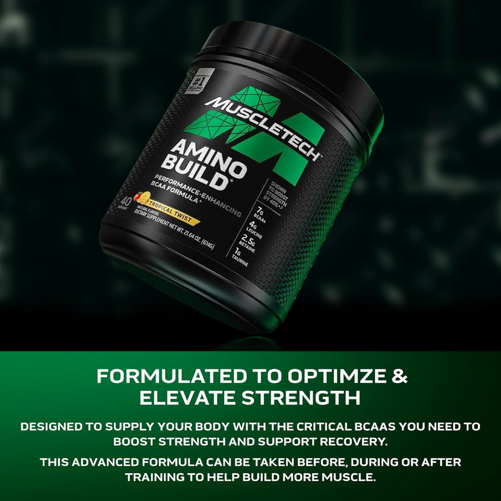 MuscleTech Amino Build 7g BCAA Elektrolit Formülü 593g