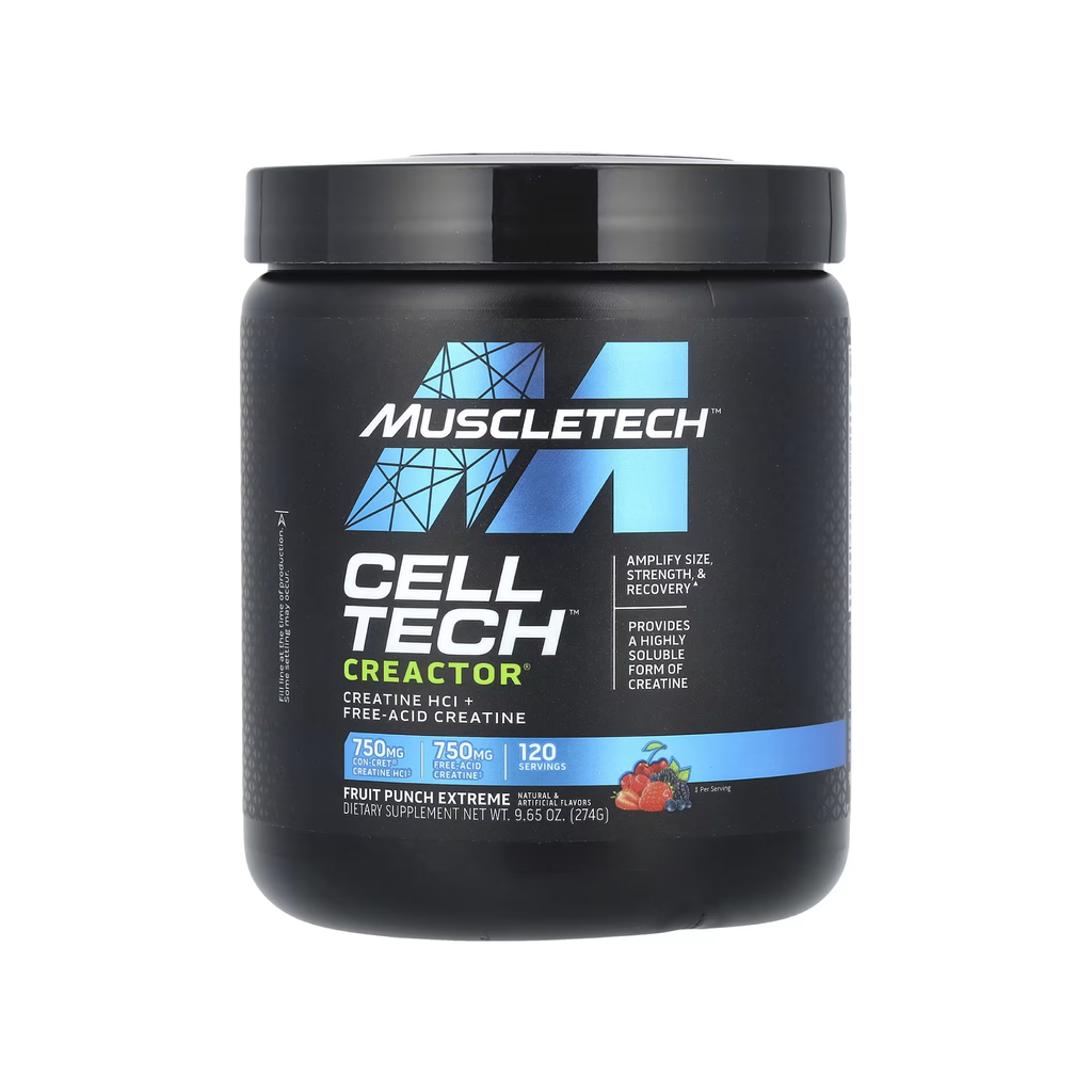 MuscleTech Cell-Tech Creactor Kreatin HCl 240g - Aromasız