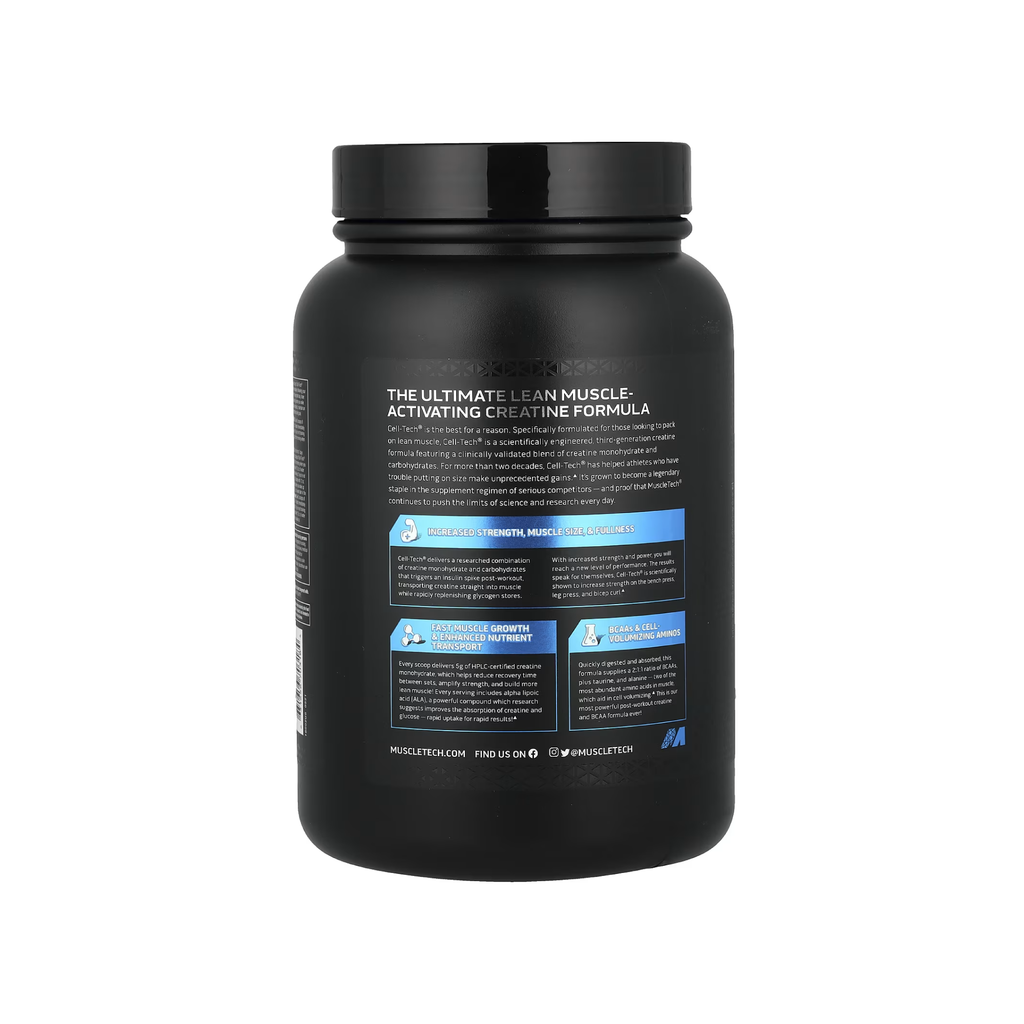 MuscleTech Cell-Tech Creatine 1.36 kg - 10g Kreatin Monohidrat
