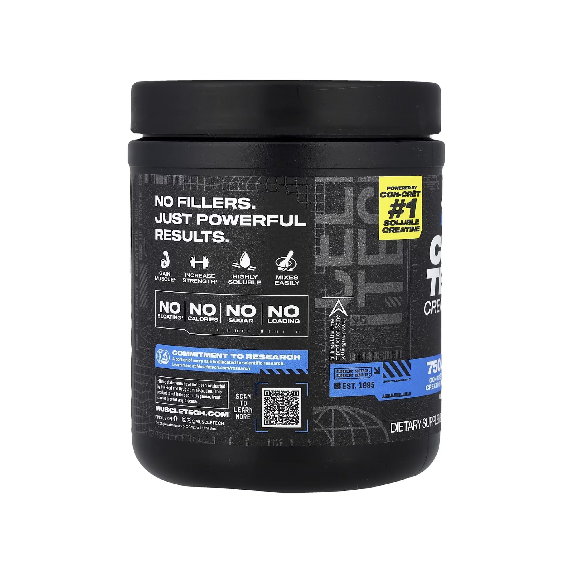 MuscleTech Cell-Tech Creactor Kreatin HCl 240g - Aromasız