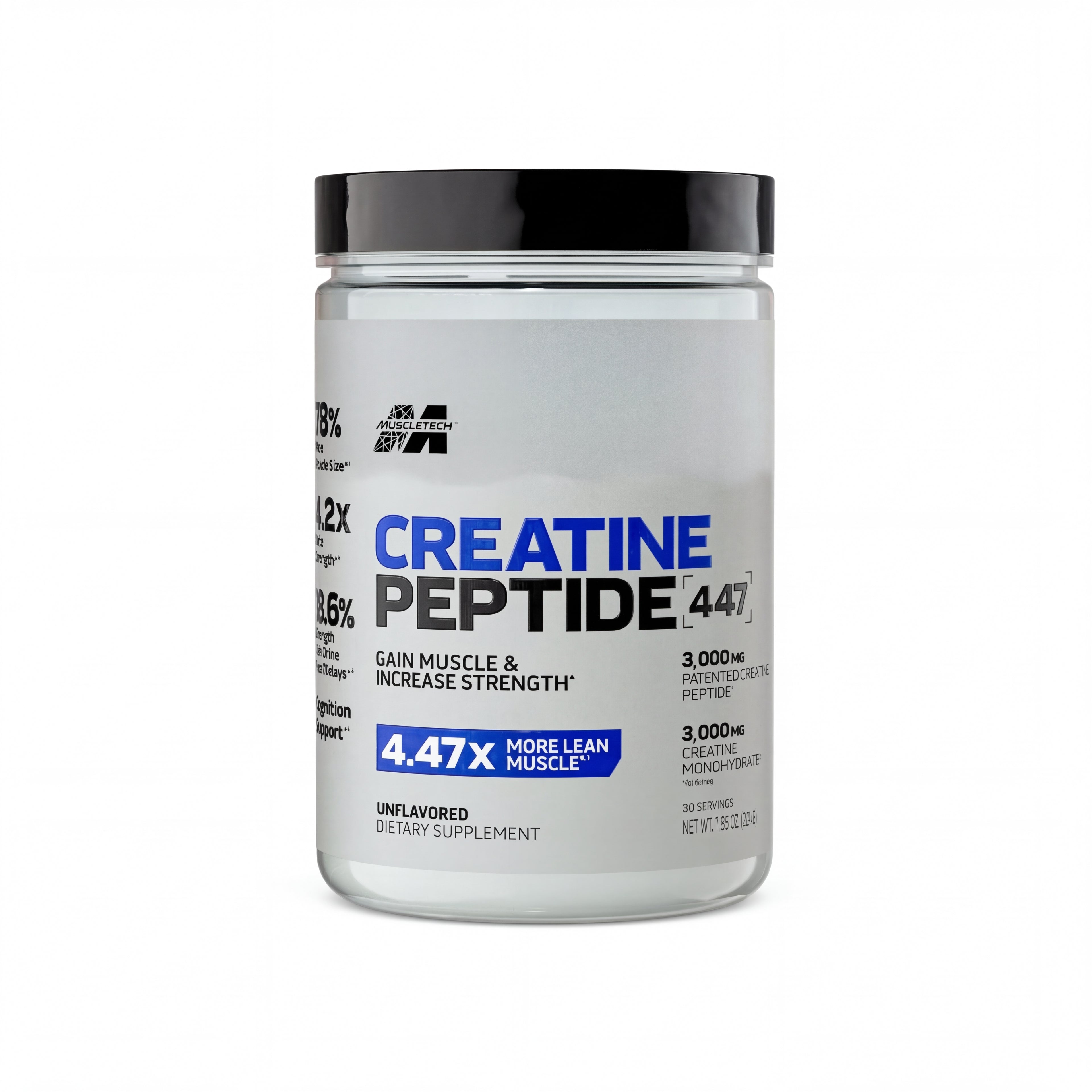 MuscleTech Creatine Peptide 447 – İleri Seviye Kreatin (224g)