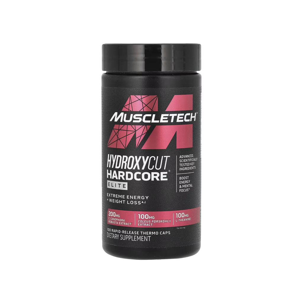 MuscleTech Hydroxycut Hardcore Elite Termojenik Yağ Yakıcı 100 Kapsül