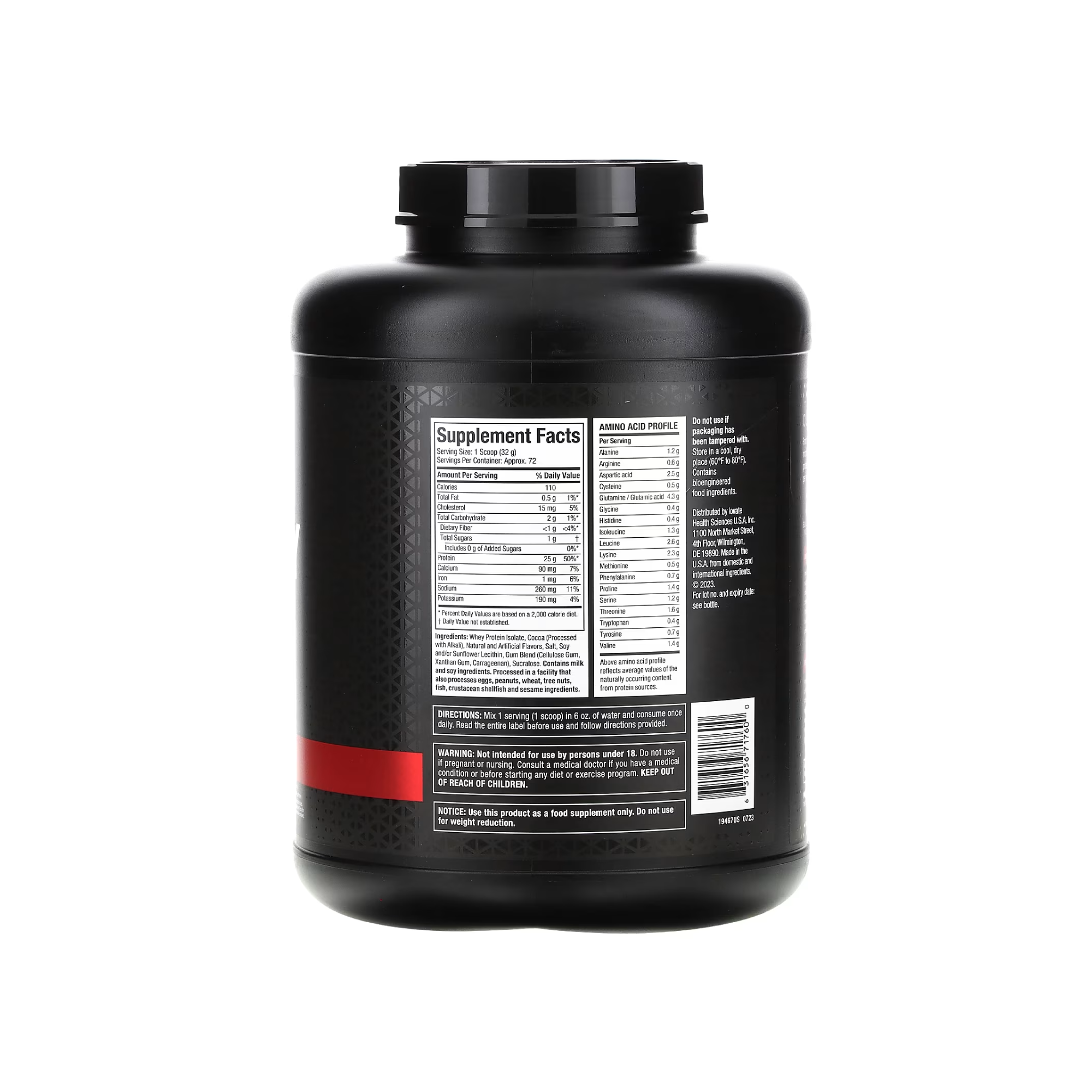 MuscleTech %100 IsoWhey İzole Whey Protein Tozu 25g Protein