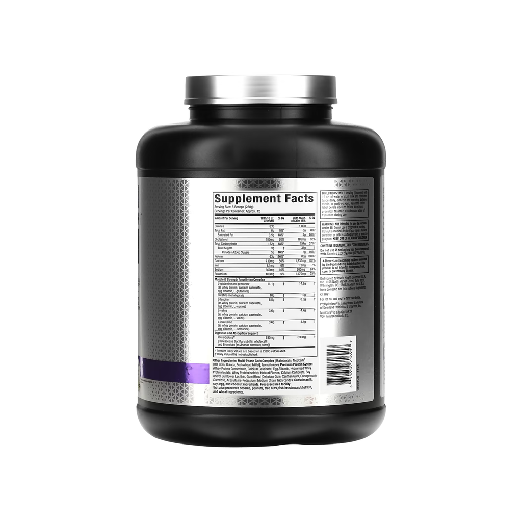 MuscleTech Mass-Tech Elite Gainer 2.72 kg - Kilo Aldırıcı Protein Tozu
