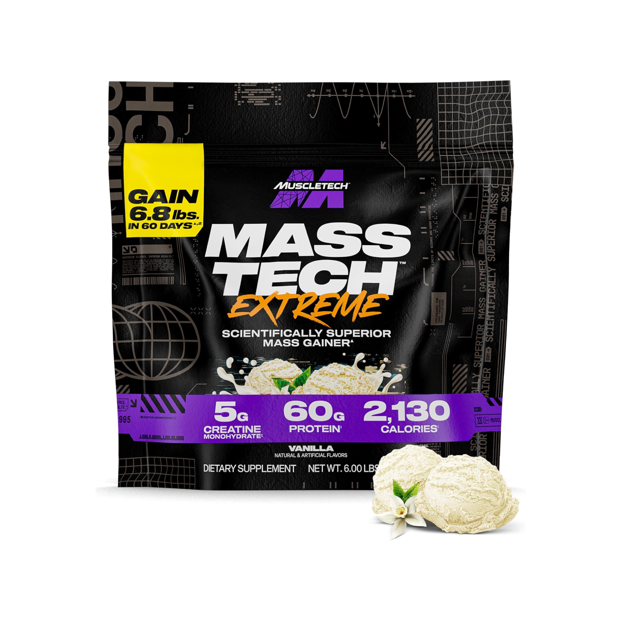 MuscleTech Mass-Tech Extreme 2000 Gainer 2.72 kg - Kilo Artırıcı