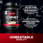 MuscleTech %100 IsoWhey İzole Whey Protein Tozu 25g Protein