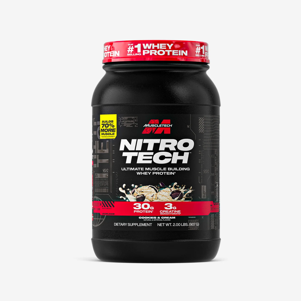 MuscleTech Nitro-Tech Whey Protein Tozu 30g Protein 3g Kreatin