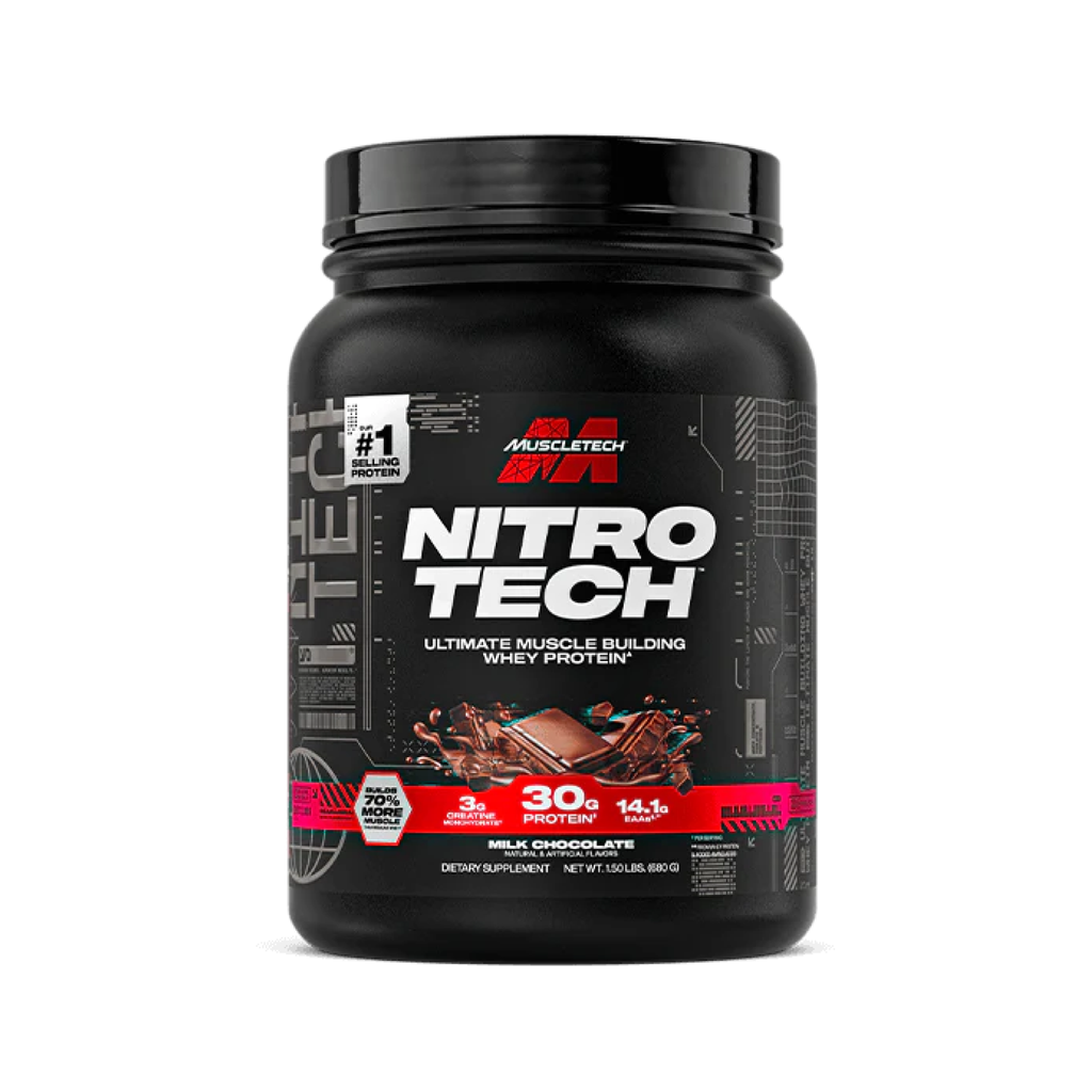 MuscleTech Nitro-Tech Whey Protein Tozu 30g Protein 3g Kreatin
