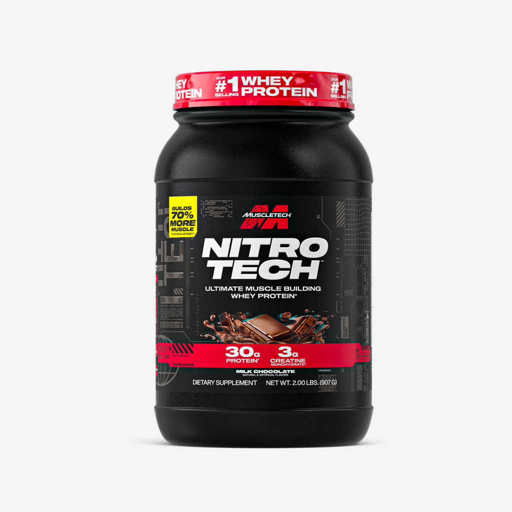 MuscleTech Nitro-Tech Whey Protein Tozu 30g Protein 3g Kreatin