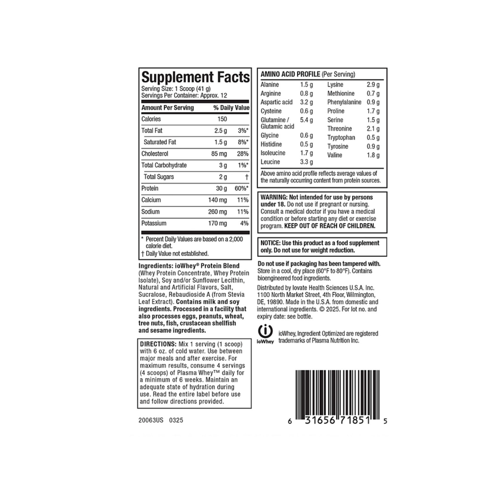 Whey Protein MuscleTech Plasma Whey 30g İzole Protein 470g Vanilya Çikolata