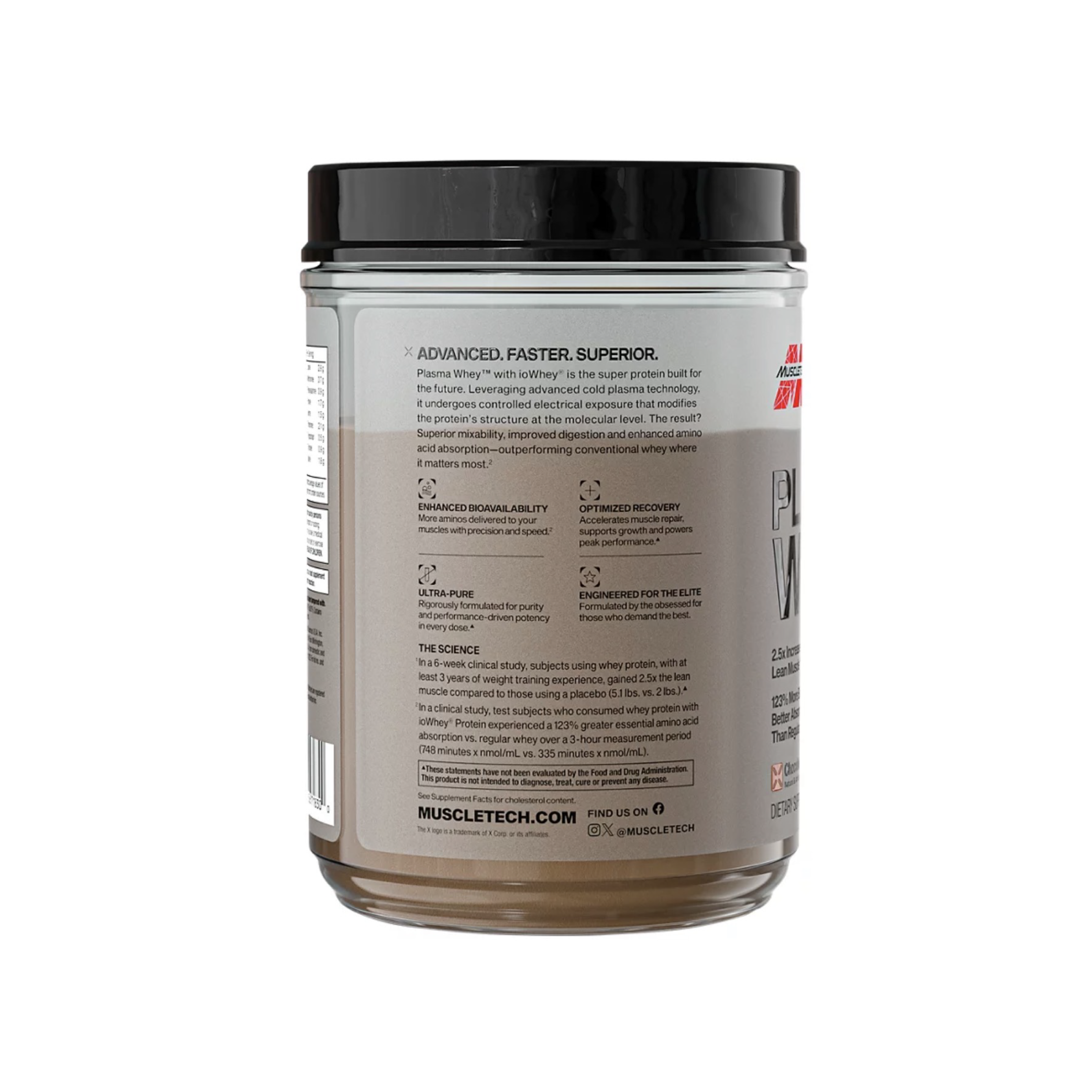 Whey Protein MuscleTech Plasma Whey 30g İzole Protein 470g Vanilya Çikolata