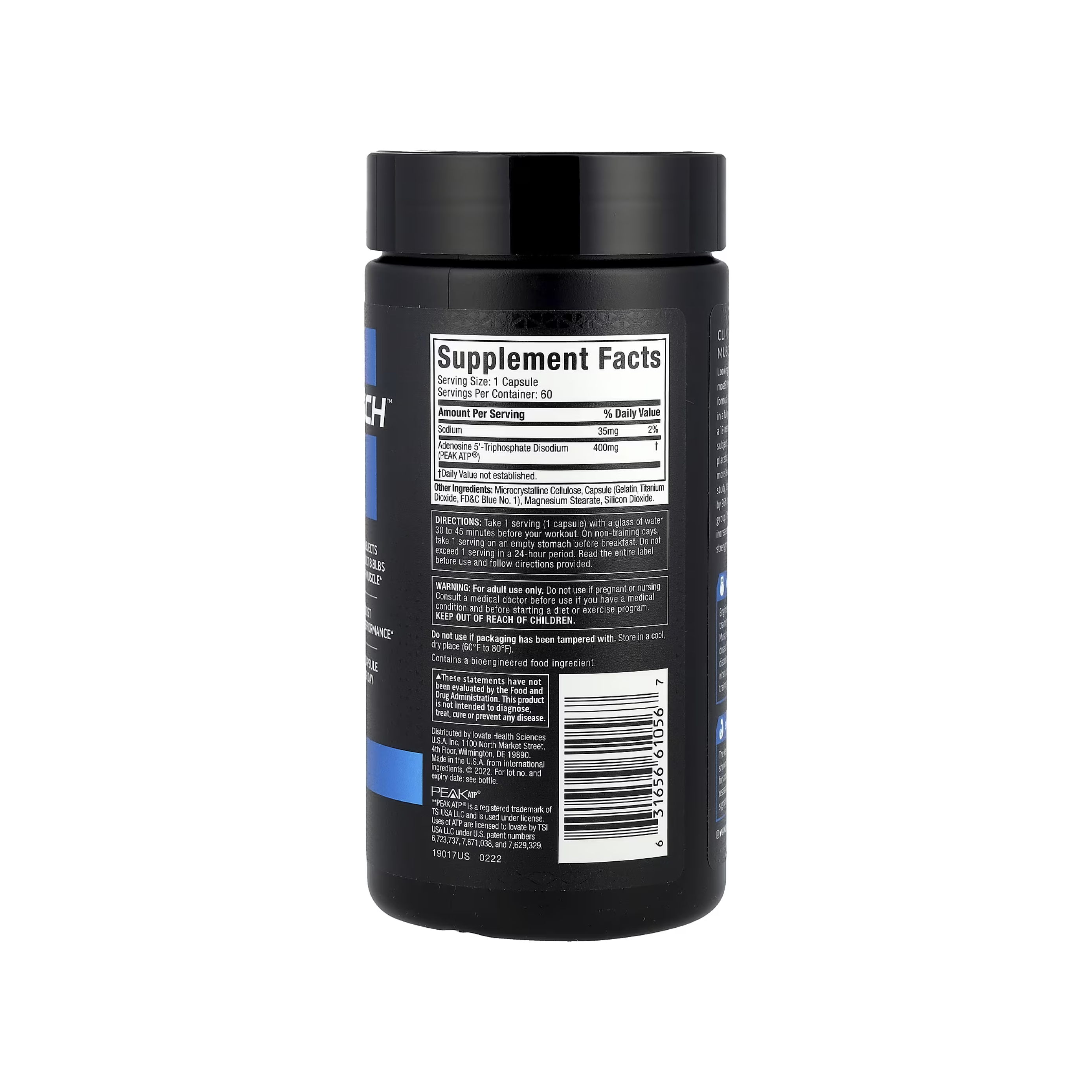 MuscleTech Platinum Muscle Builder 400 mg Peak ATP - Kas Geliştirici