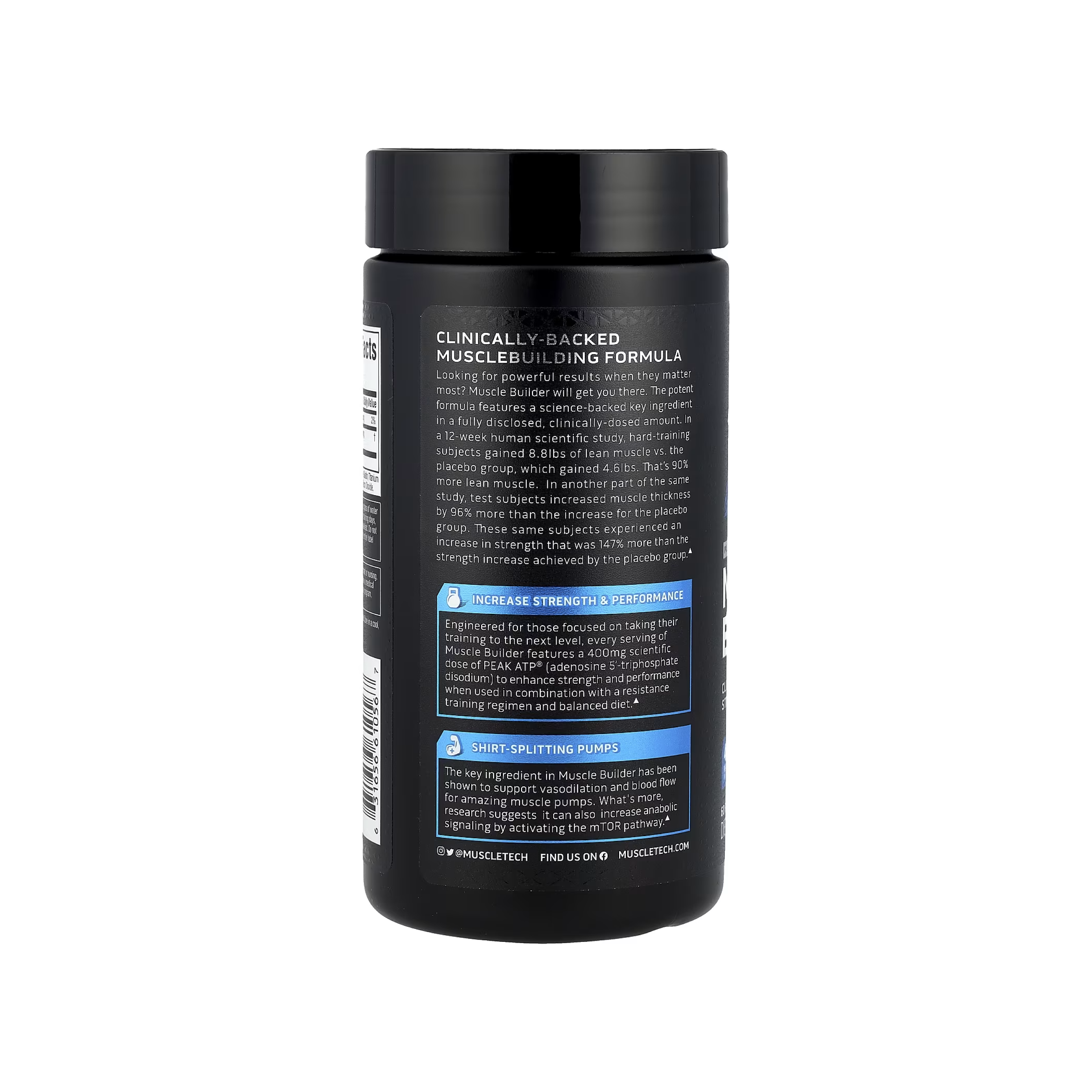 MuscleTech Platinum Muscle Builder 400 mg Peak ATP - Kas Geliştirici