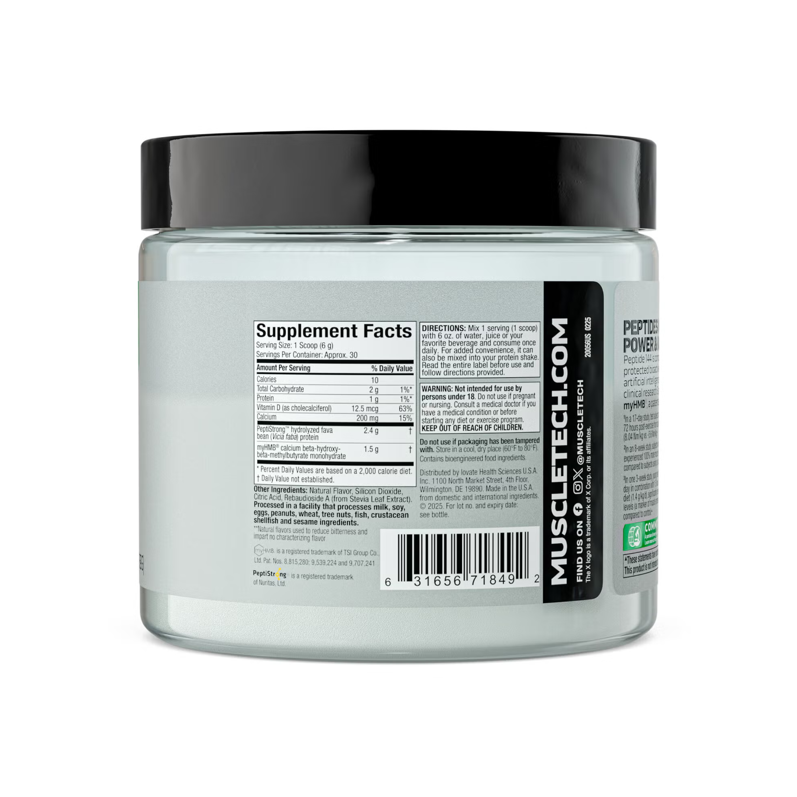 MuscleTech Peptide 144 Faydaları - %144 Güç Artışı Kas Dayanıklılık Toparlanma