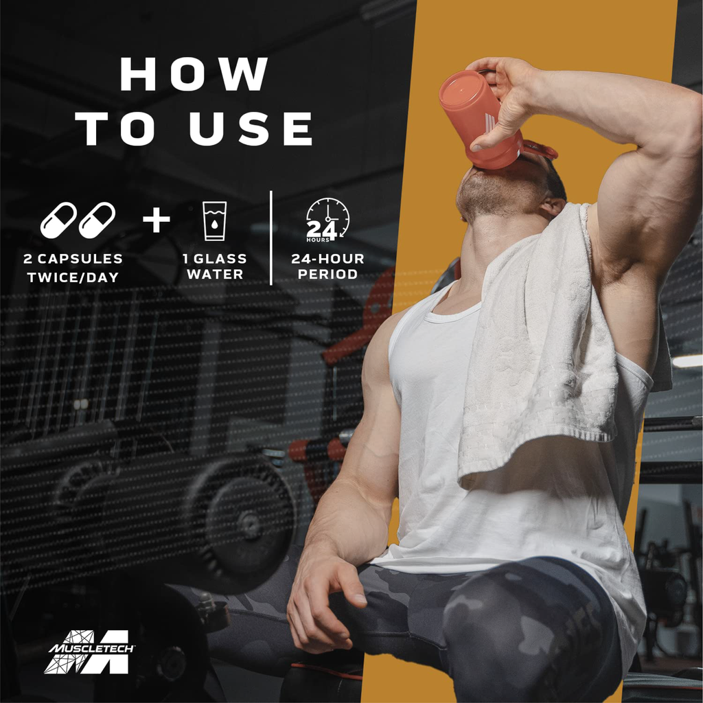 MuscleTech Test HD Elite Testosteron Güçlendirici 120 Kapsül