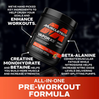 MuscleTech VaporX5 Pre-Workout 266g - Maksimum Pump ve Enerji