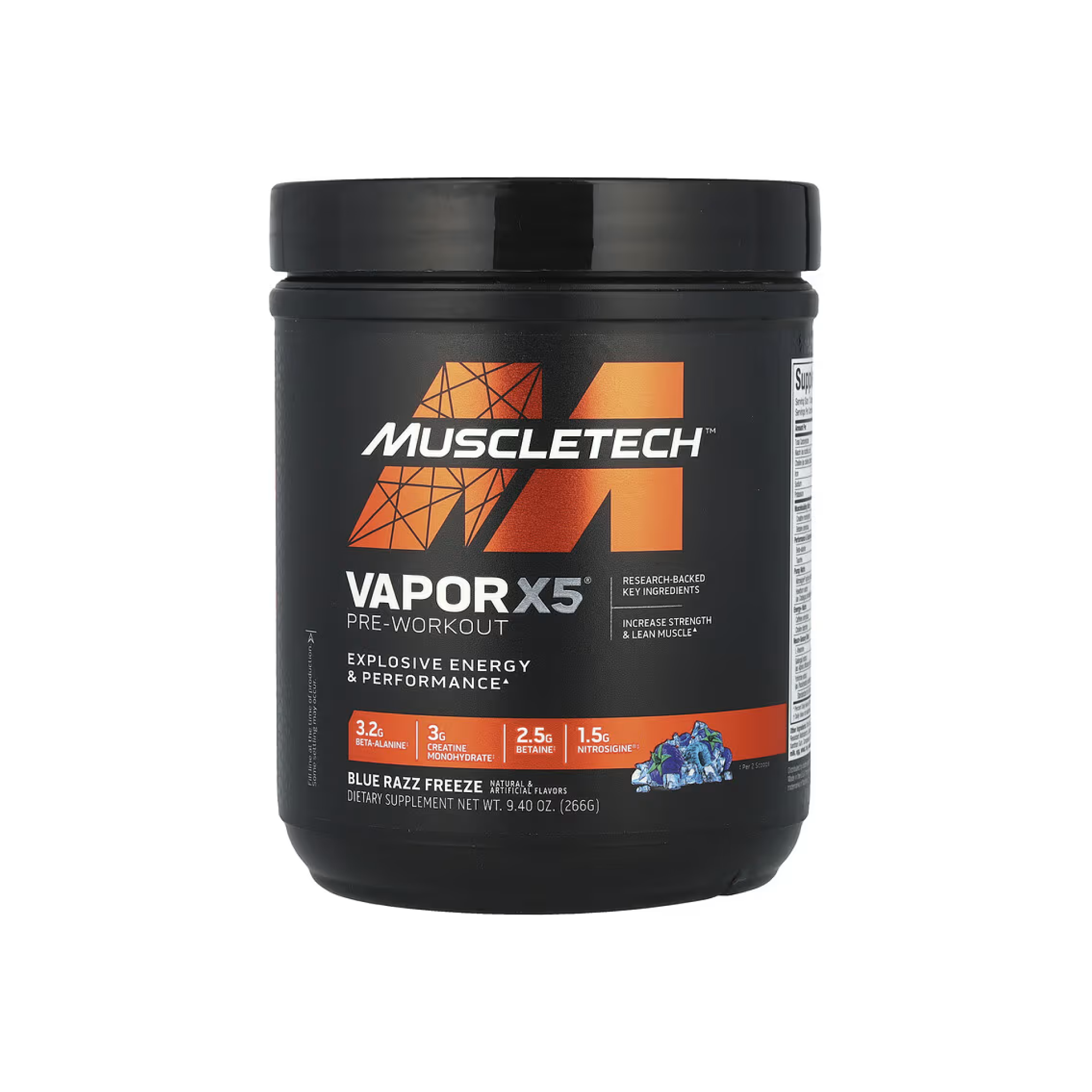 MuscleTech VaporX5 Pre-Workout 266g - Maksimum Pump ve Enerji