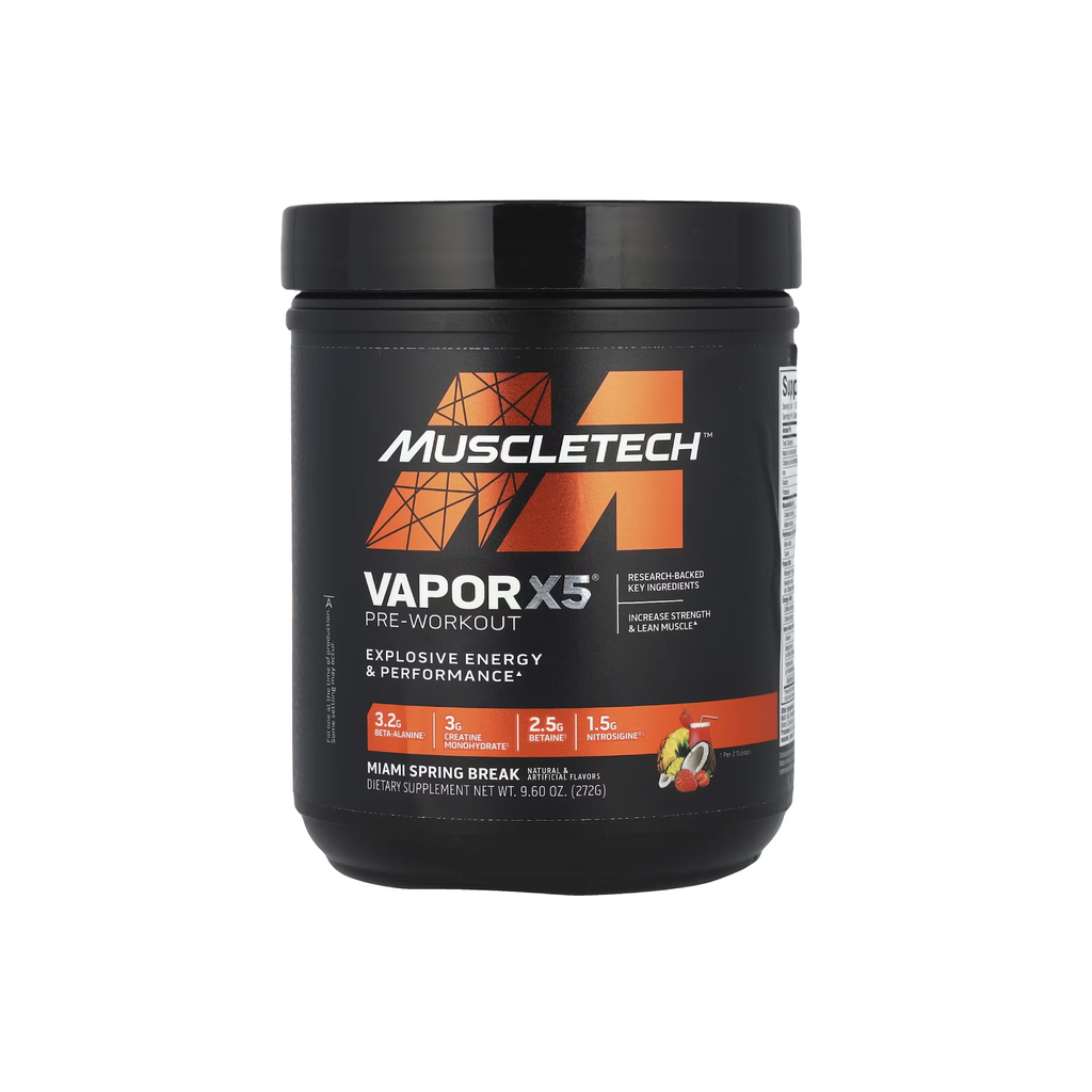 MuscleTech VaporX5 Pre-Workout 266g - Maksimum Pump ve Enerji
